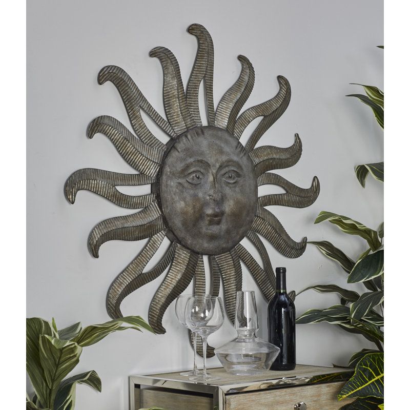 Dovecove Traditional Celestial Sun Wall Decor & Reviews Wayfair